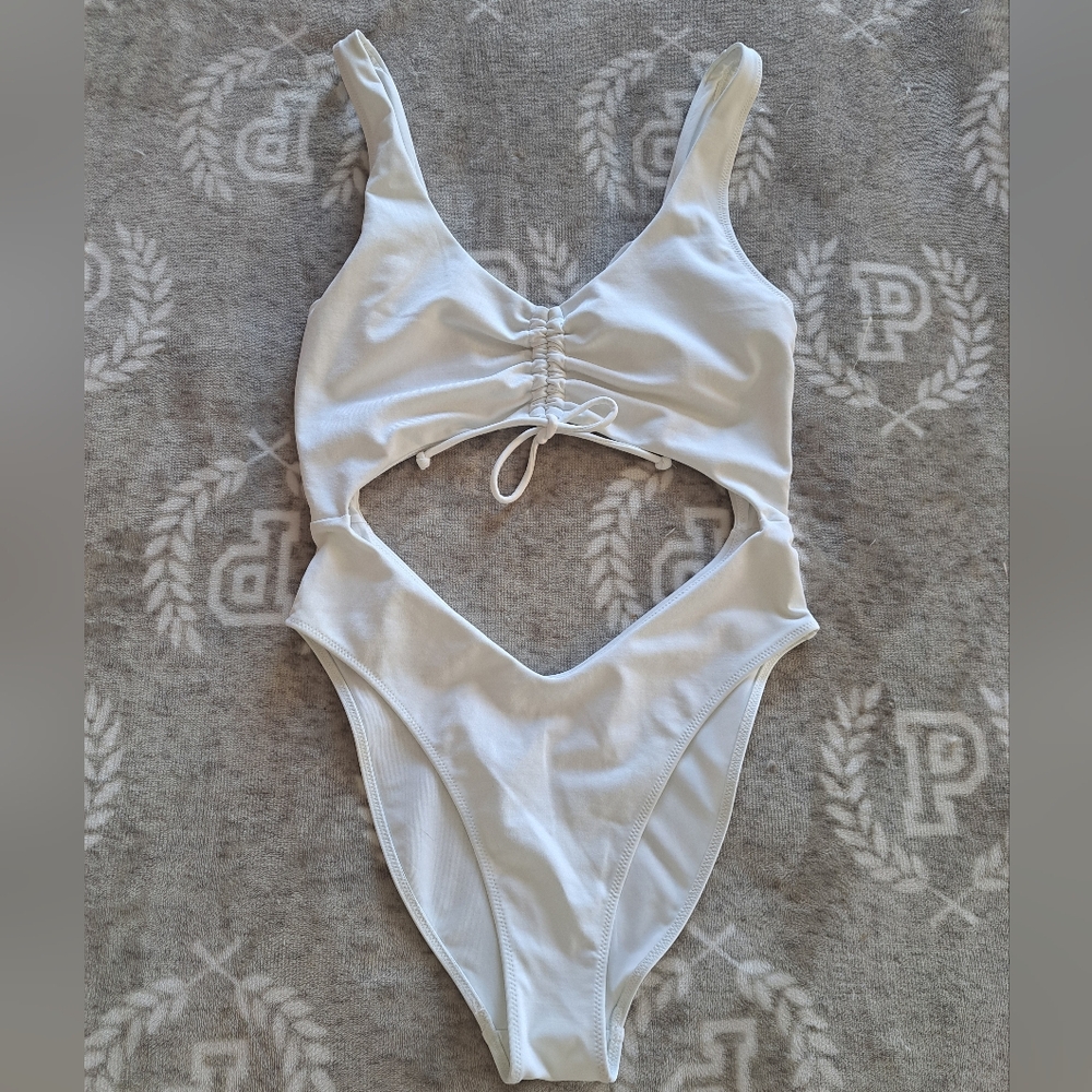 PINK One-Piece Swimsuit (M)